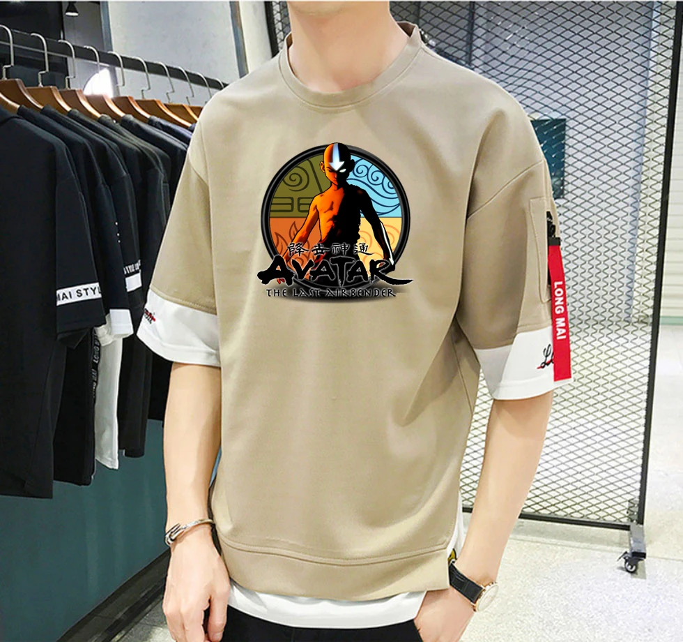 

Japan Anime Avatar T-shirt Unisex Manga Streetwear T-shirt Casual Short Sleeve Teenagers Cosplay t shirt
