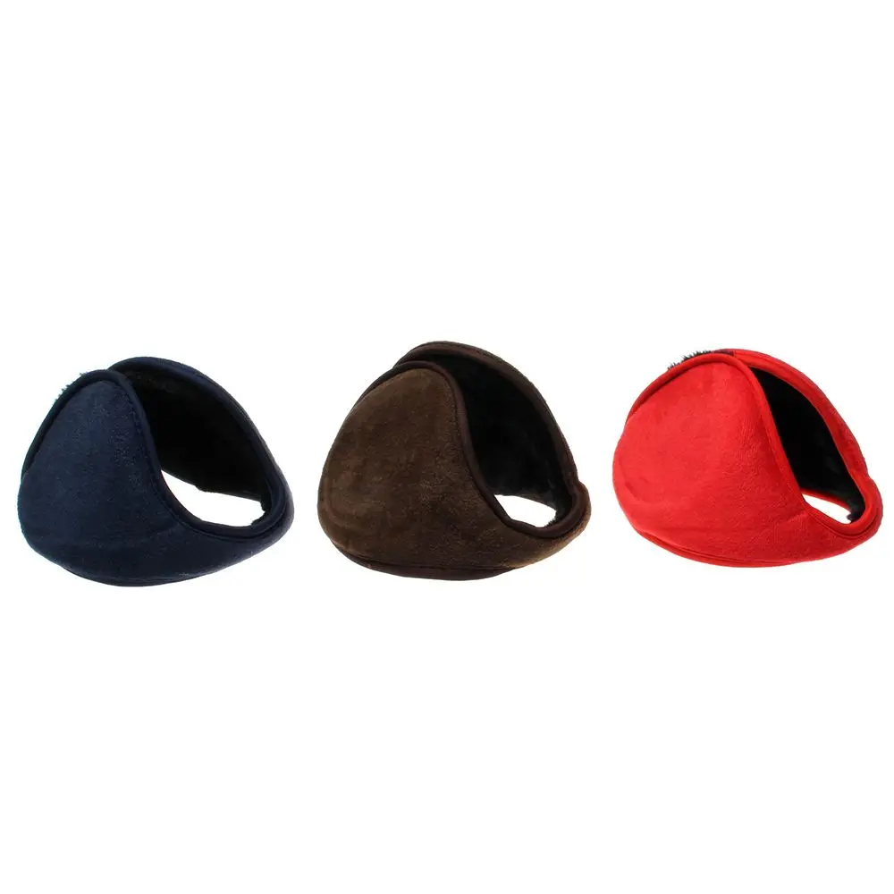 Зимние меховые наушники теплые флисовые мужские и женские за головкой плюшевые