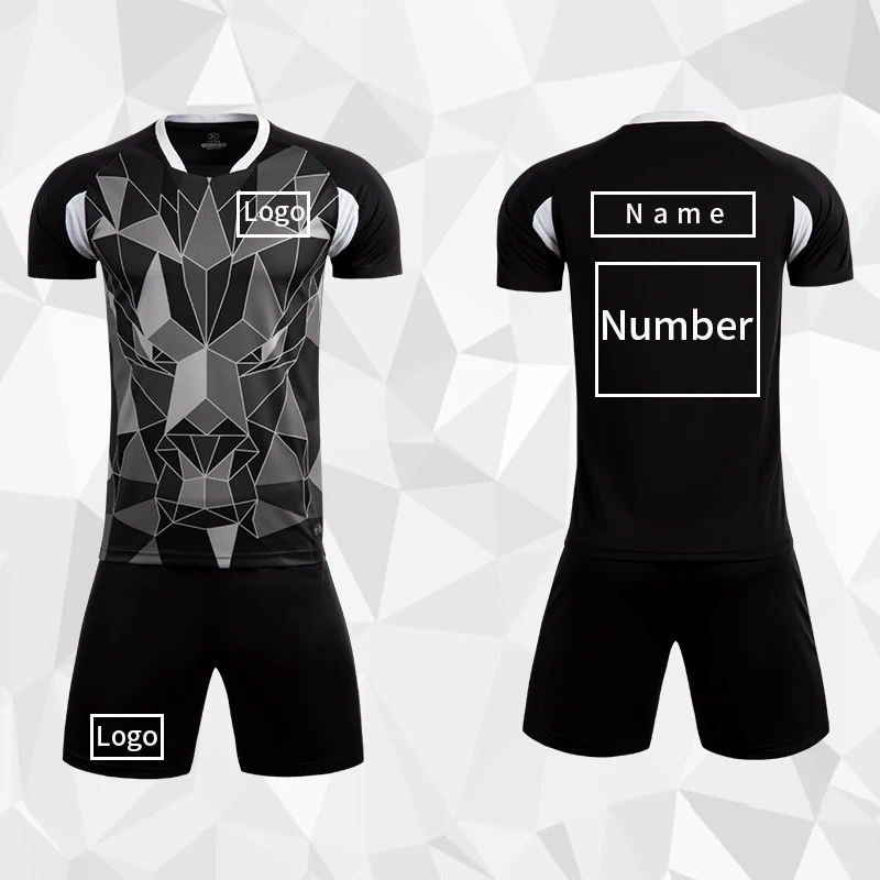 Футбольная на заказ Мужская форма футбольные рубашки и шорты костюм для взрослых