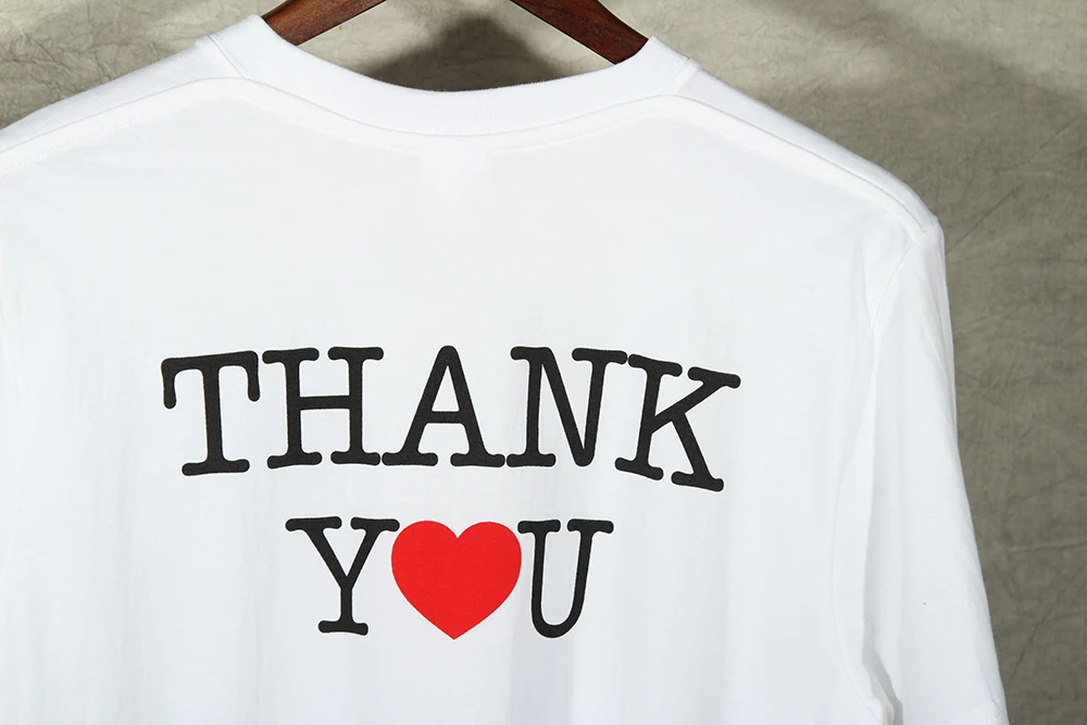 

High Quality NOAH 20ss Thank You Core Logo Tee Men Women Couple 100% Cotton T Shirt Oversized Hip-hop High Street T-Shirt