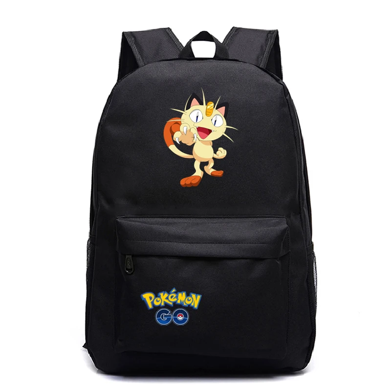 A2 Mochila Pokemon рюкзаки для школы подростков девочек Sac Dos Аниме Пикачу сумка plecak ноутбук унисекс мультфильм Backbag 41-44 - Color: A2