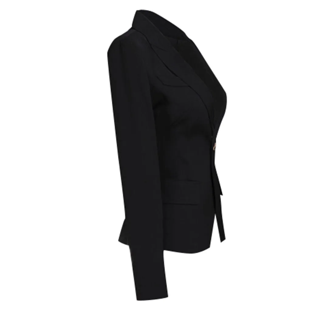 

Ladies Blazer Long Sleeve Blaser Women Suit Female Feminine Blazer Femme Pink Blue White Black Blazer Autumn