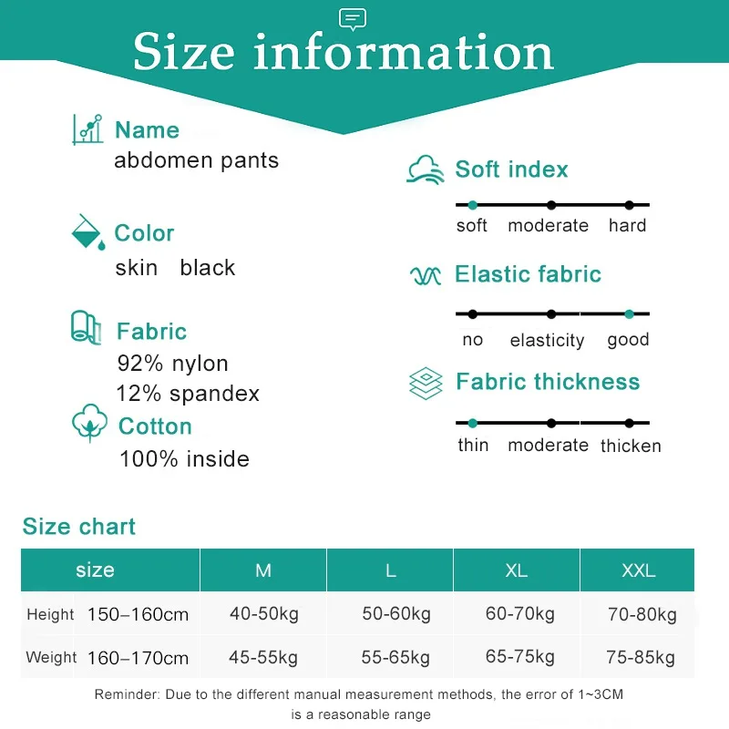 

Women's High Elastic Breathable Waist Shaping Briefs