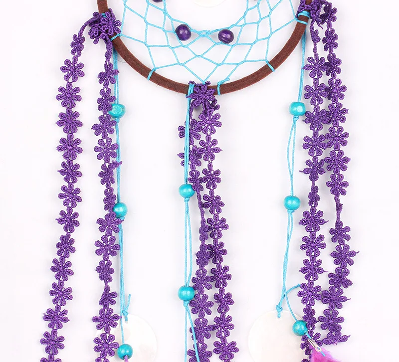 Колокольчики ручной работы индейский амулет &quotЛовец снов&quot сетка с черные