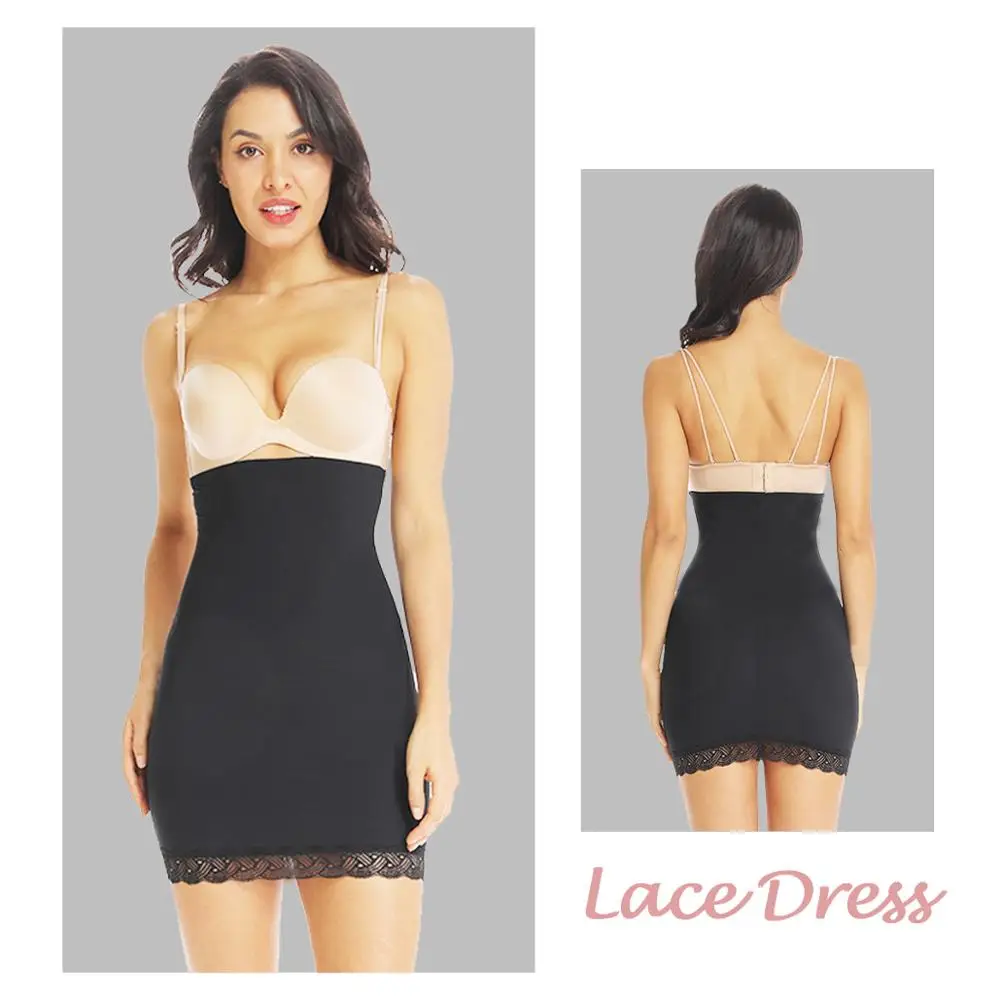 Юбка с высокой талией кружевные мини юбки для похудения Корректирующее белье