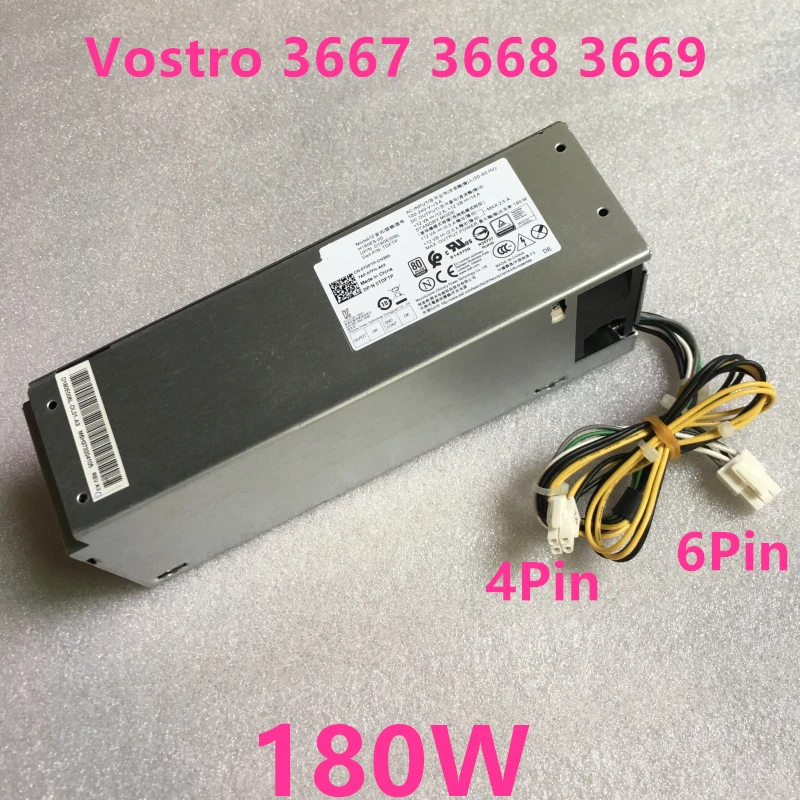 Fonte de Alimentação para Dell Original Nova Vostro 3669 180w Power Supply H180es-00 L180es-01 L180as-03 Hu180ns-00 Hk280-81fn Ac180es-01 3667 3668