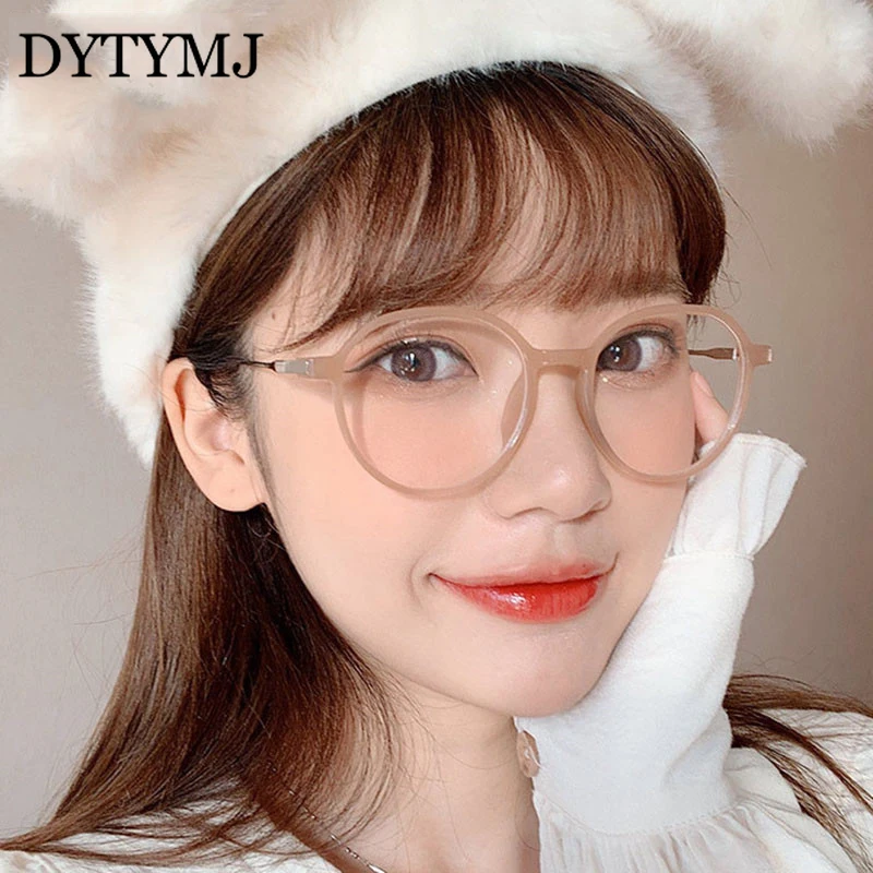 

DYTYMJ 2020 Retro Round Glasses Frame Women Vintage Circle Glasses Women Eyeglasses Clear Lens Glasses Monturas De Lentes Mujer