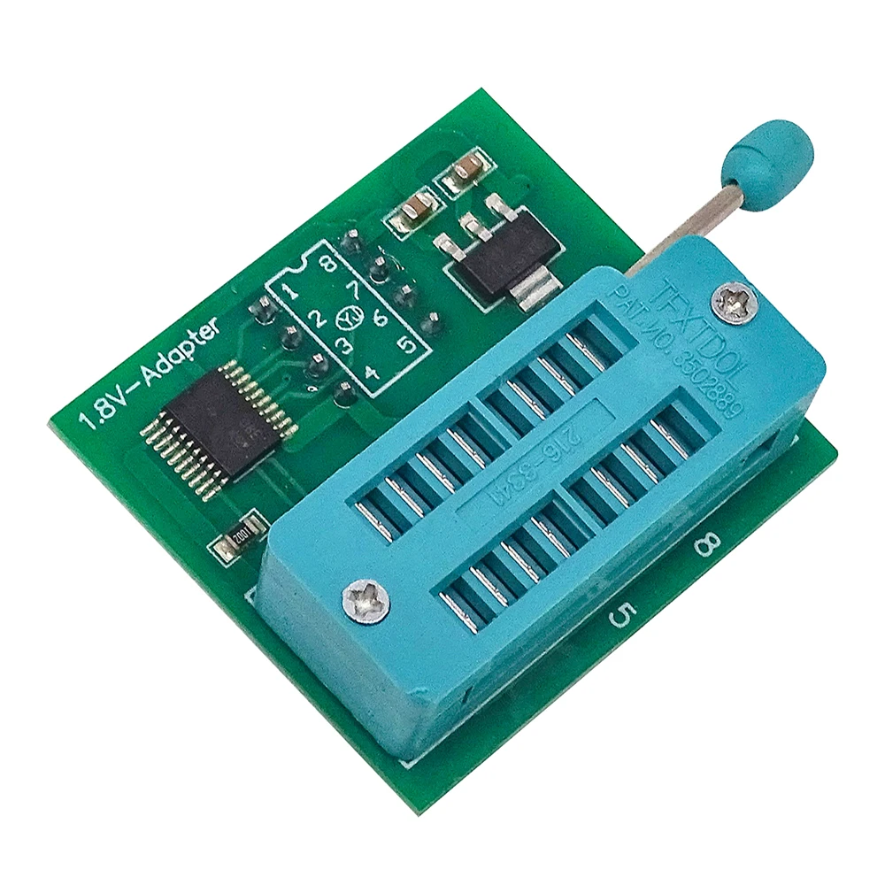 Адаптер 1 8 в для Iphone или материнской платы SPI Flash SOP8 DIP8 W25 MX25 программаторов TL866CS TL866A