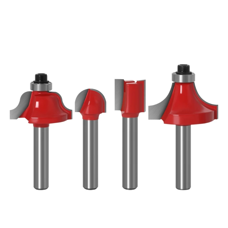 

15pcs 1/4 Inch Router Bit Set Trimming Straight Milling Cutter for Wood Cutting Woodworking