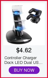 Контроллер Зарядное устройство Док-станция светодиодный двойной USB PS4 зарядная подставка Подставка для sony Playstation 4 PS4/PS4 Pro/PS4 тонкий контроллер