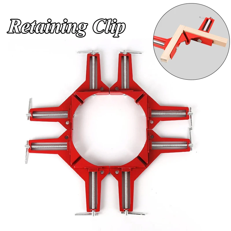 

1 PC 90 Degrees Angle Clamp Right Angle Woodworking Frame Clamp DIY Glass Clamps Corner Holder Woodworking Hand Tool 2021 New