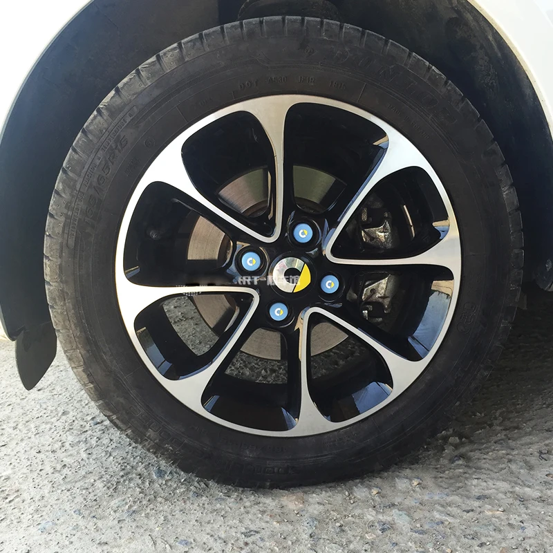 Винтовая Крышка Ступицы автомобильного колеса колпачки для гайки Smart Fortwo Forfour 453