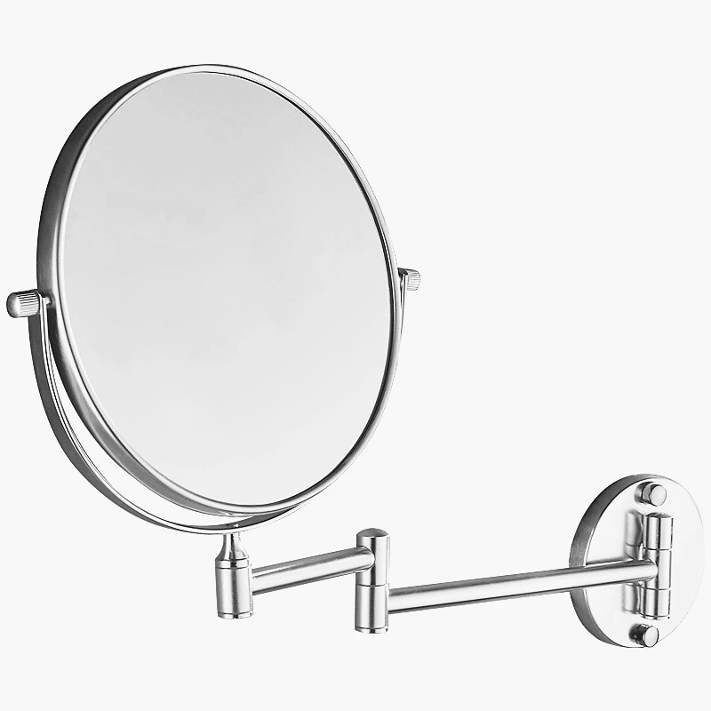 Двухстороннее раздвижное Зеркало 8 дюймов 3-кратное увеличительное настенное