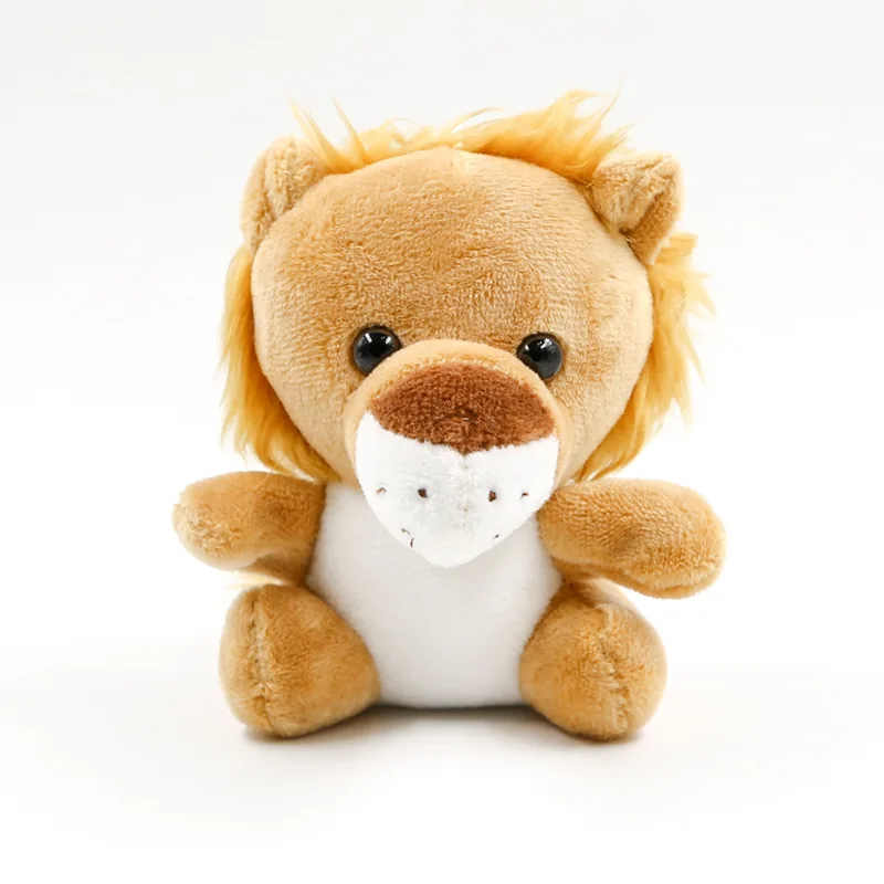 

Animal Doll Plush Toy Key Chain Pendant PP Cotton Stuffed Doll On Children Bed