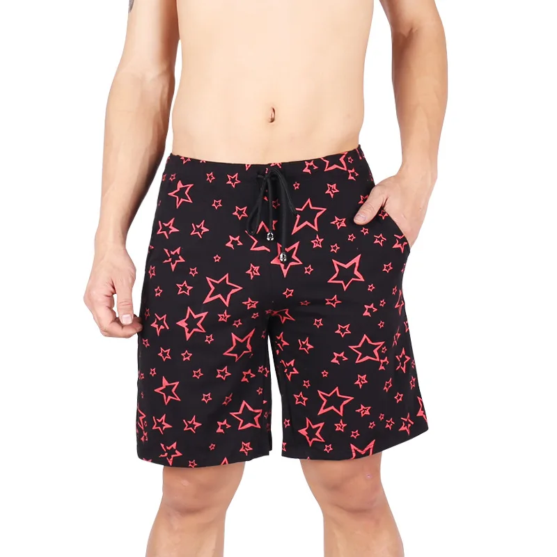 Шорты мужские для бега пикантные хлопковые свободные дышащие спортивные