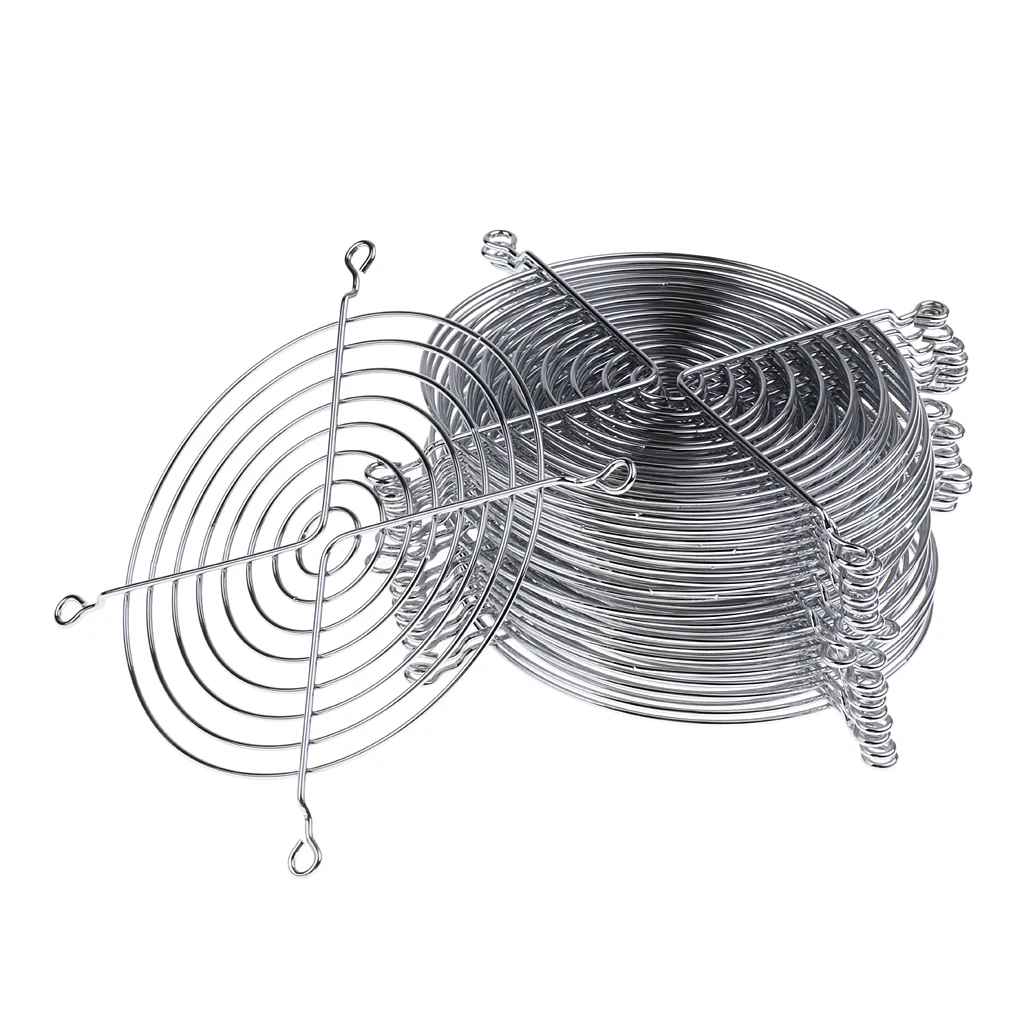 20 шт Железный сетчатый вентилятор крышка ЦП Гриль Охлаждающие вентиляторы