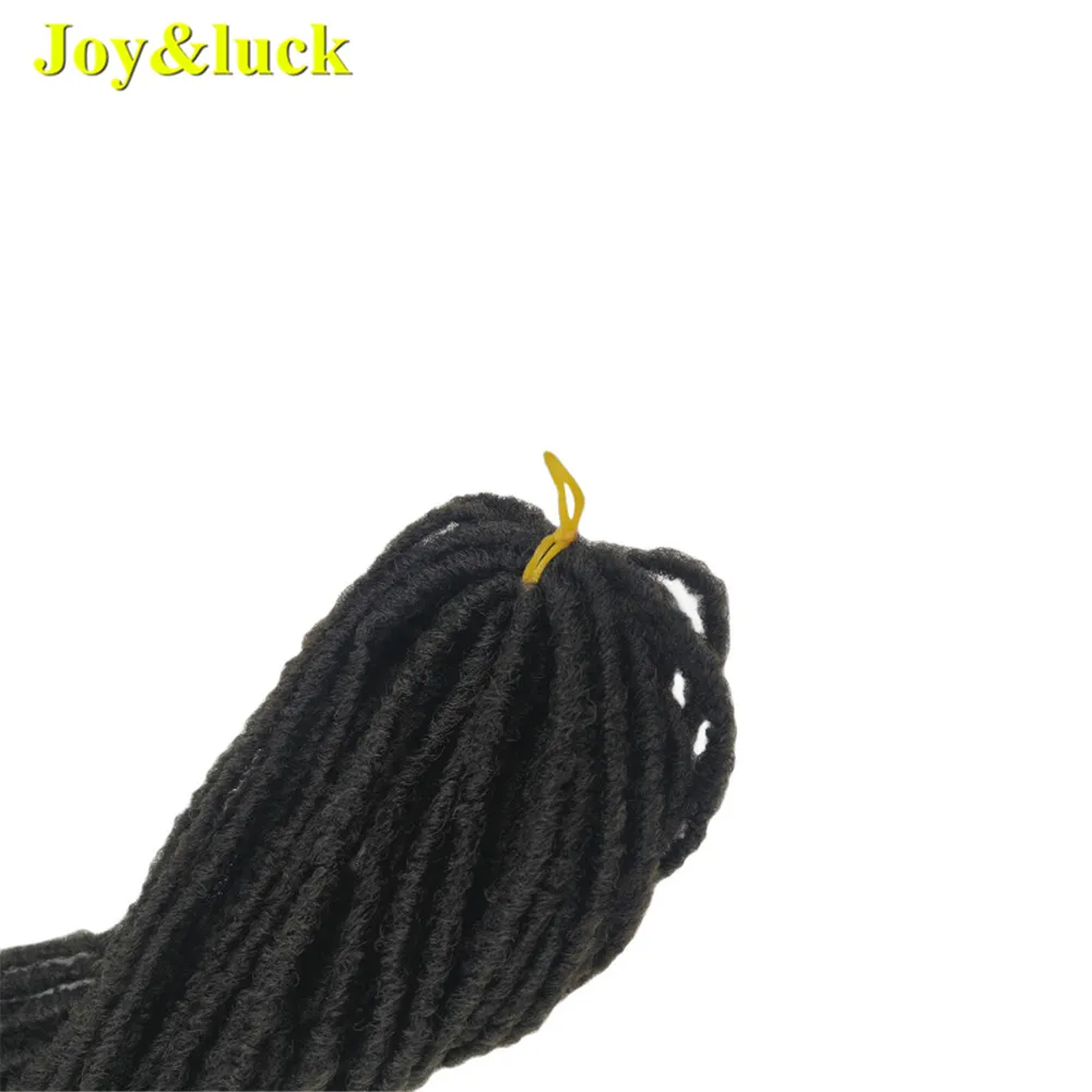 Длинные Синтетические плетеные косички Joy &amp luck 18 дюймов блонд бордовый цвет