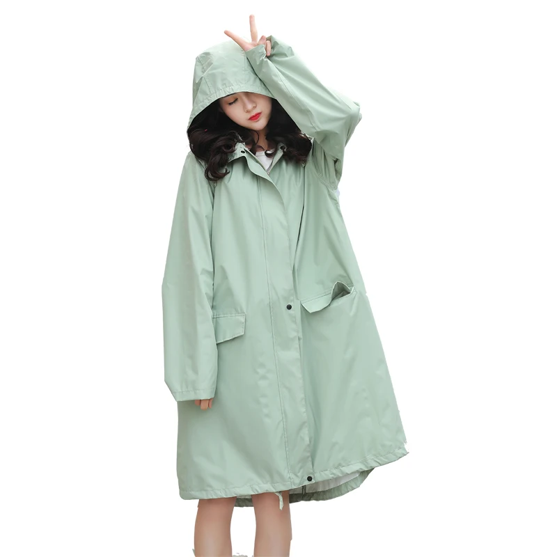 

Camping Women Raincoat Motorcycle Fishing Fashion Impermeable Rain Coat Waterproof Veste De Pluie Femme Rain Clothes EA60YY