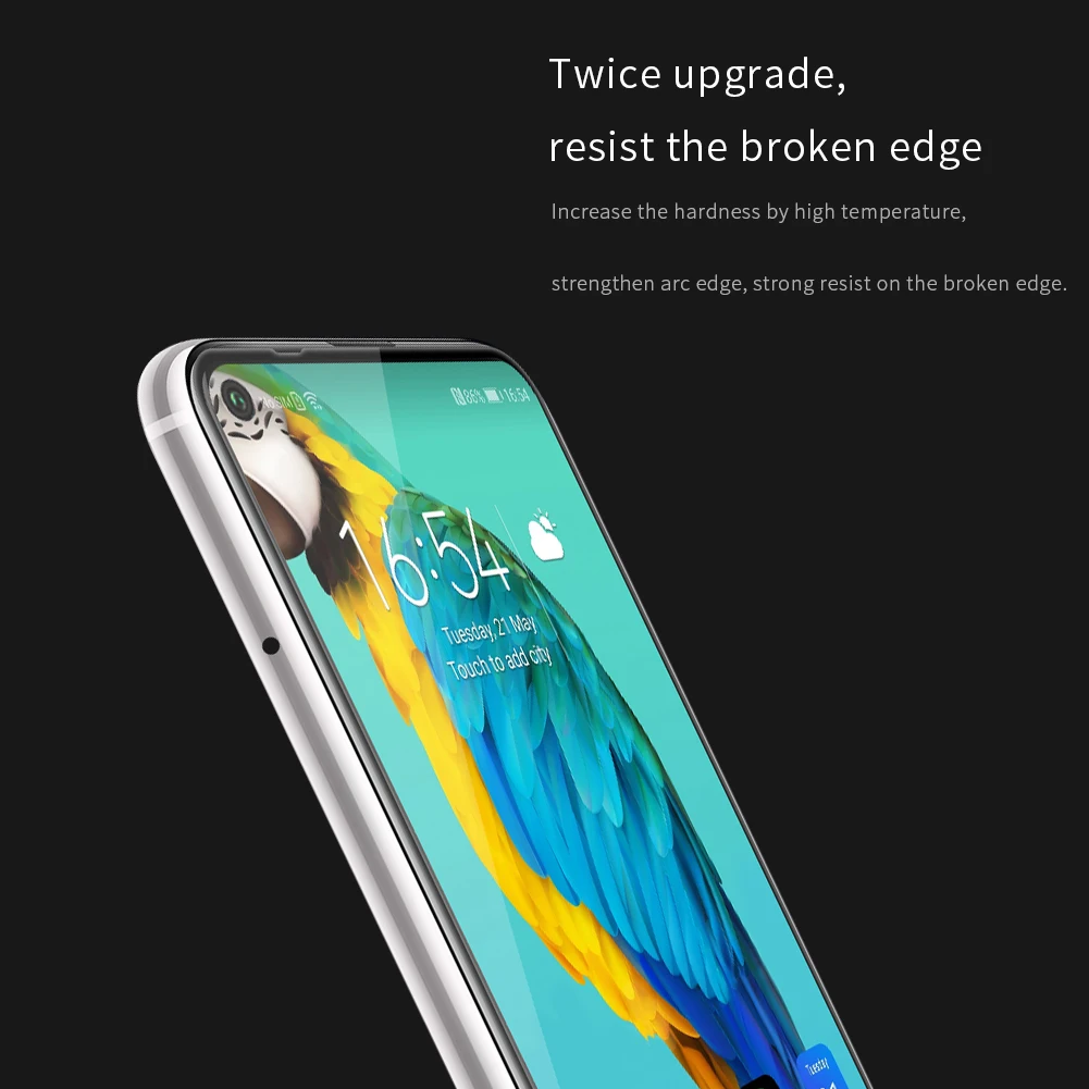 Huawei P30 стекло mate 20 X протектор экрана Nillkin 3D полное покрытие безопасное защитное стекло на huawei Nova 4 Honor 20 Pro закаленное