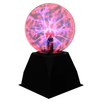 novelty glass magic plasma ball light 345 inch table lights magic electrostatic ion ball night lamp creative decorative lamp