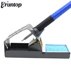 Подставка для паяльника Eruntop T12 9501, с медной проволокой, Силиконовая накладка против ожогов, губка для очистки, 1 шт.