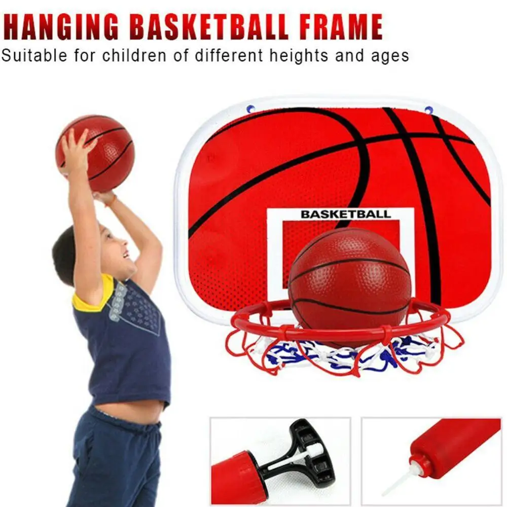 Ndoor Регулируемая подвесная баскетбольная сетка коробка мини доска для игры