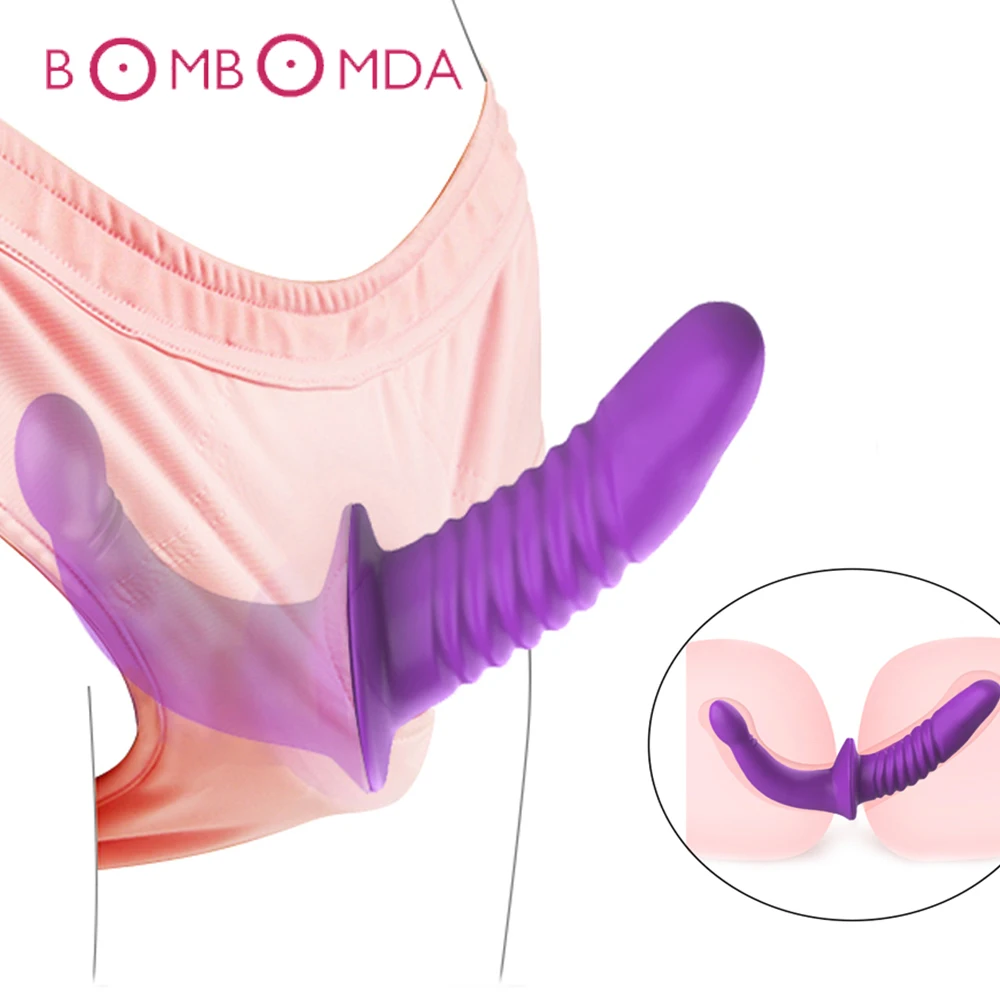 Женская секс игрушка для стимуляции анального и вагинального