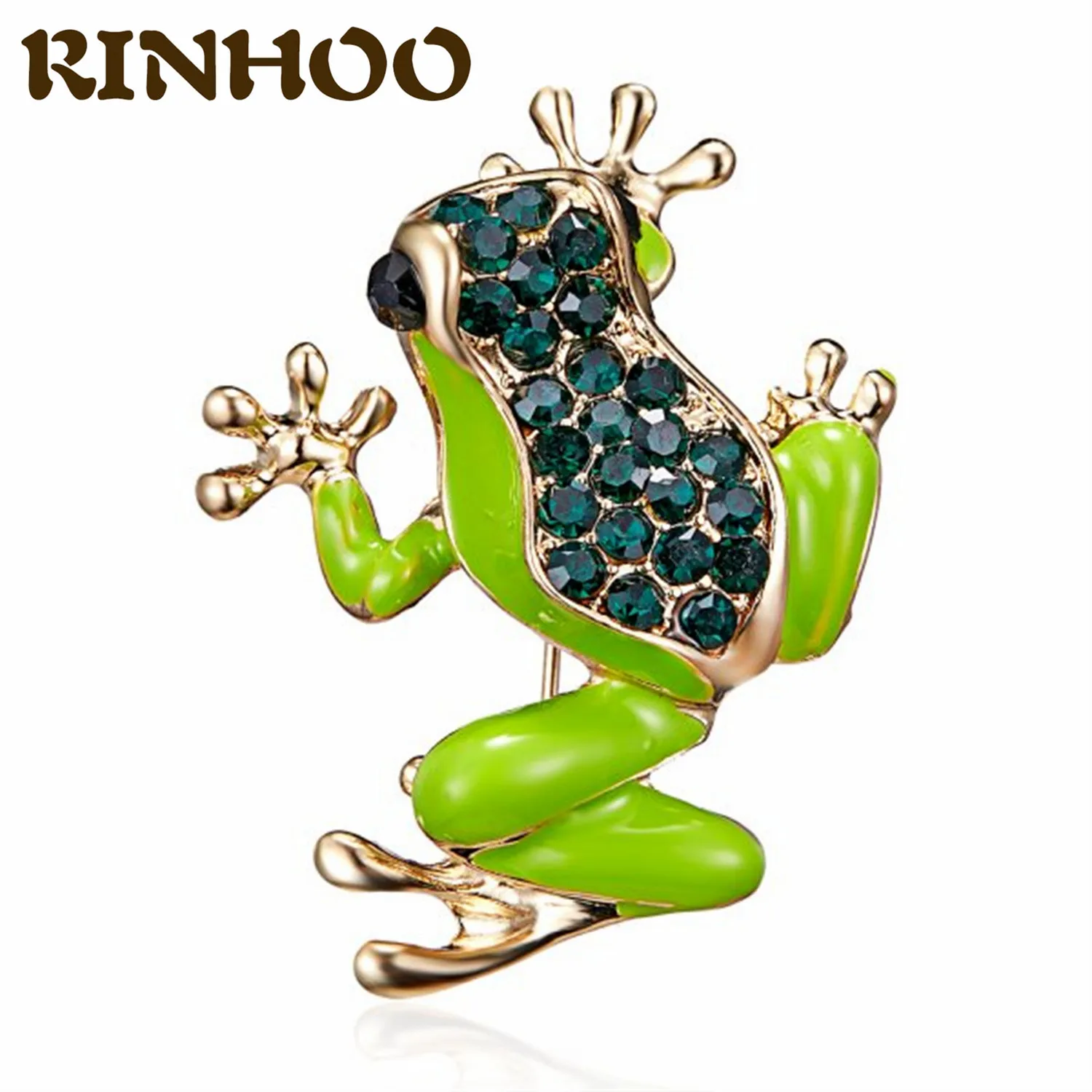 Женская Брошь в виде животного с эмалью