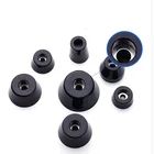 Нескользящие резиновые ножки для мебели, черные подножки для мебели, подножки для шкафа, сабвуфера, колонок, машин, мебельные аксессуары, 16 шт.