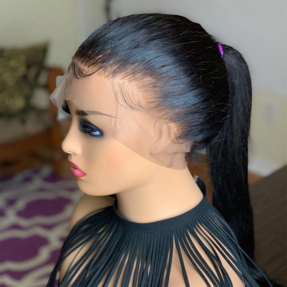 Парики на шелковой основе Gluess парики из человеческих волос для женщин прямых