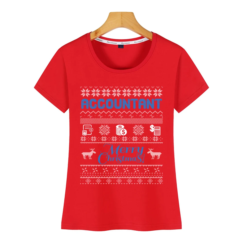 Женские футболки главный Счастливого Рождества женские лёгкой струящейся ткани