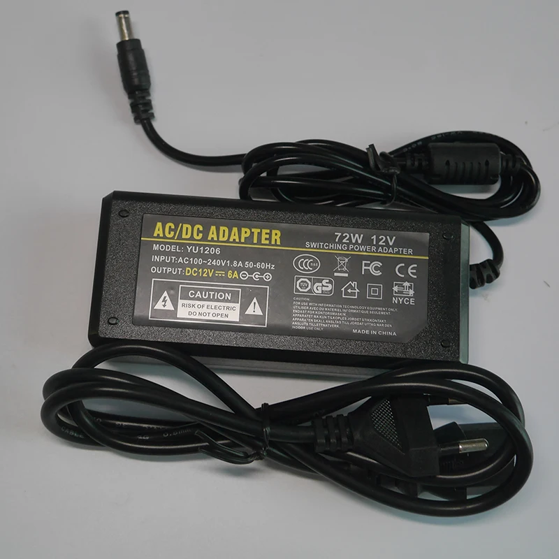 Светодиодный адаптер Питание DC5V / DC12V DC24V 1A 2A 3A 5A 7A 8A 10A для светодиодный полосы