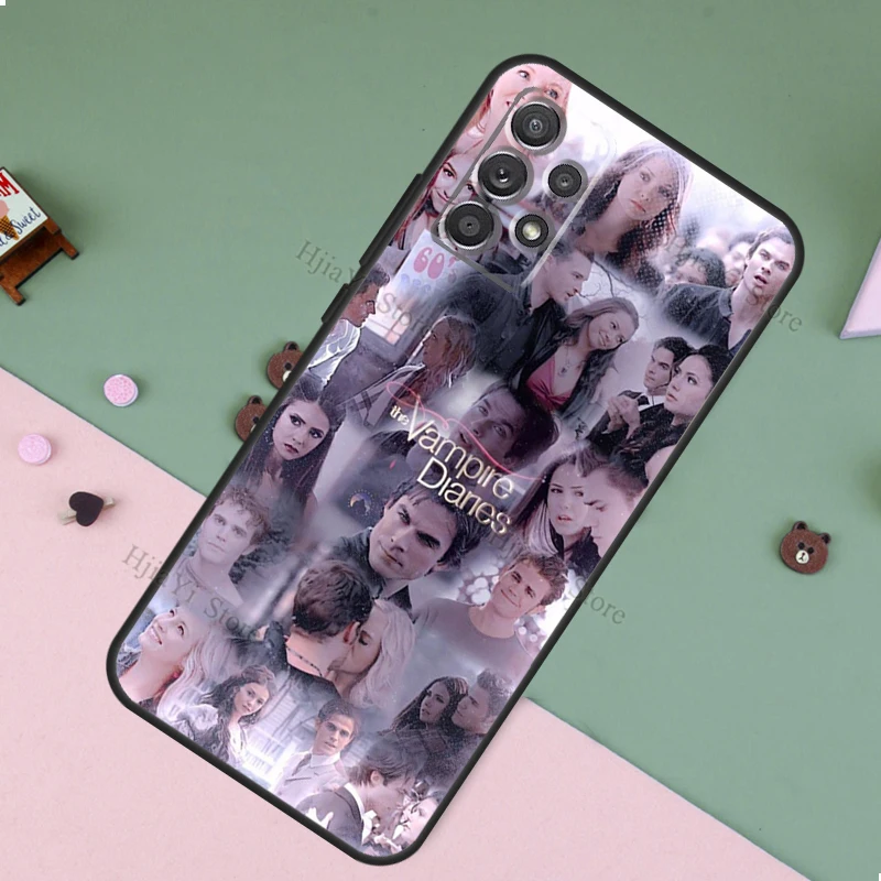 Футляры "Дневники вампира" для Samsung A53 A33 A23 A13 A73 A12 A22 A32 A42 A52 A72 A50 A51 A71 A14 A34 A54.