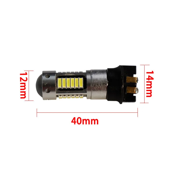 2 шт. PW24W PWY24W Янтарный ксенон белый 30 SMD 4014 светильник поворота s светодиодный ные