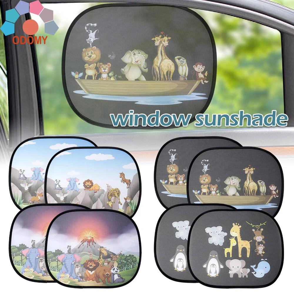 Автомобильные солнцезащитные оттенки креативного дизайна автомобильные