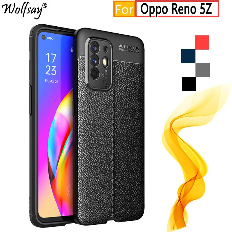 

Чехол для Oppo Reno 5Z, бампер для Oppo Reno5 Z, модные резиновые корпуса, бампер, силиконовый задний чехол для Oppo Reno 5 Z, чехол 6,43 дюйма