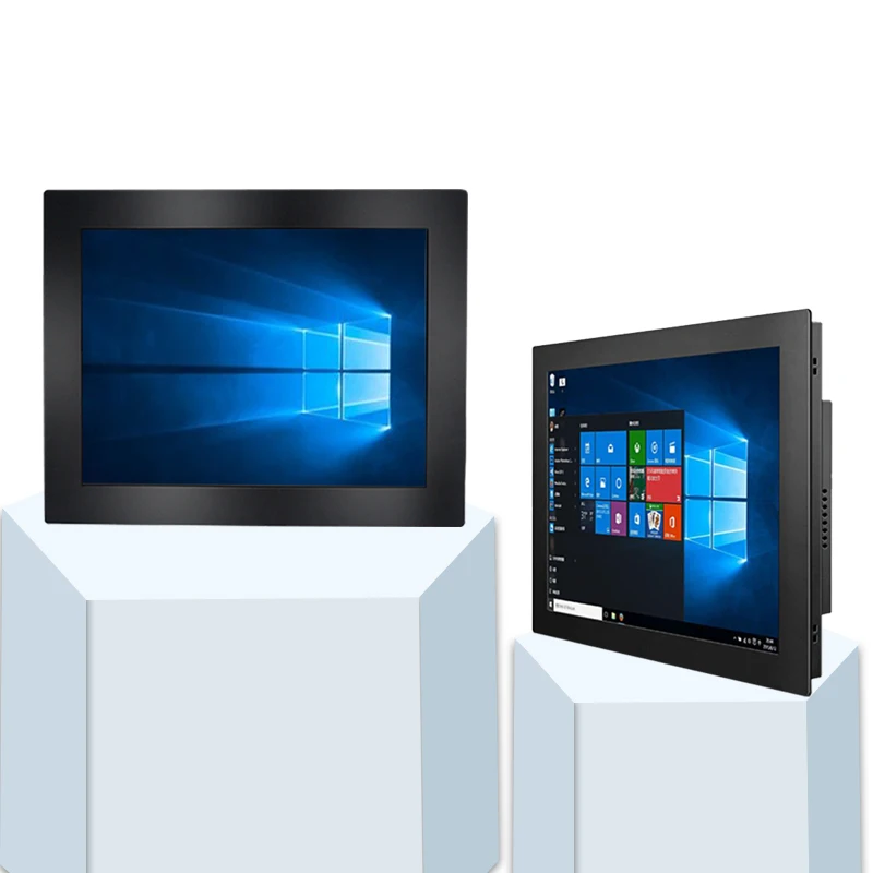 

15''17''19''21.5''Touch LCD display monitor Industrial ebedded resistance with VGA interface Wall-mounted bracket mounting