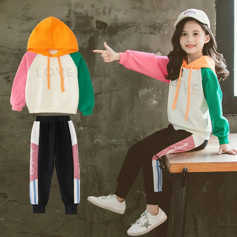 Одежда для девочек комплект детской одежды изысканная детская одежда осенняя