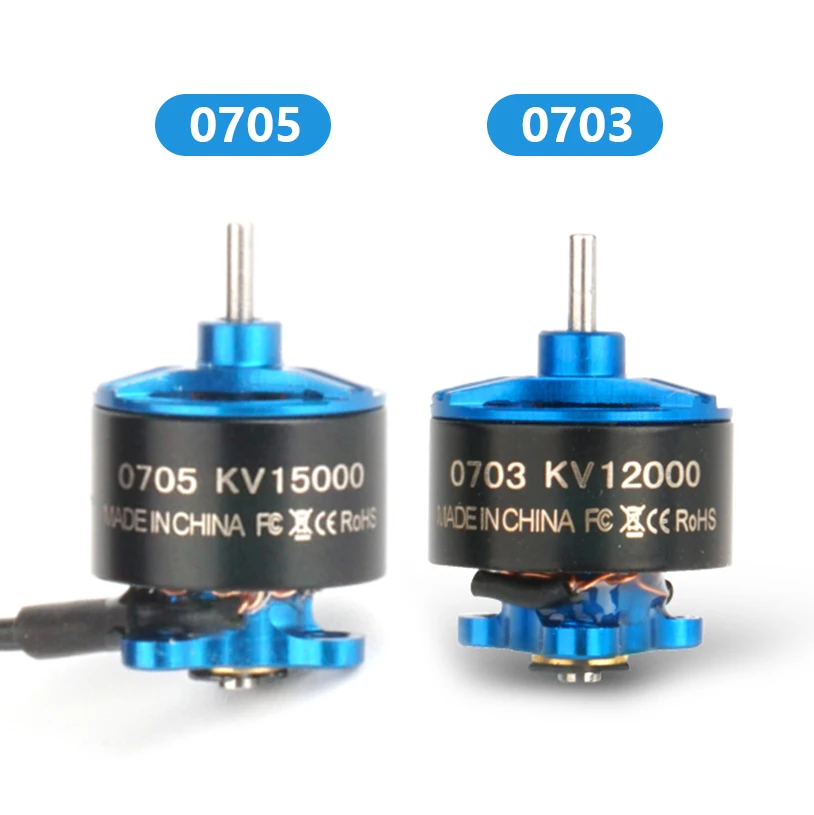 Sunnysky R0703 R0705 12000 кв 15000 1 2S бесщеточный двигатель для гоночного мультикоптера на