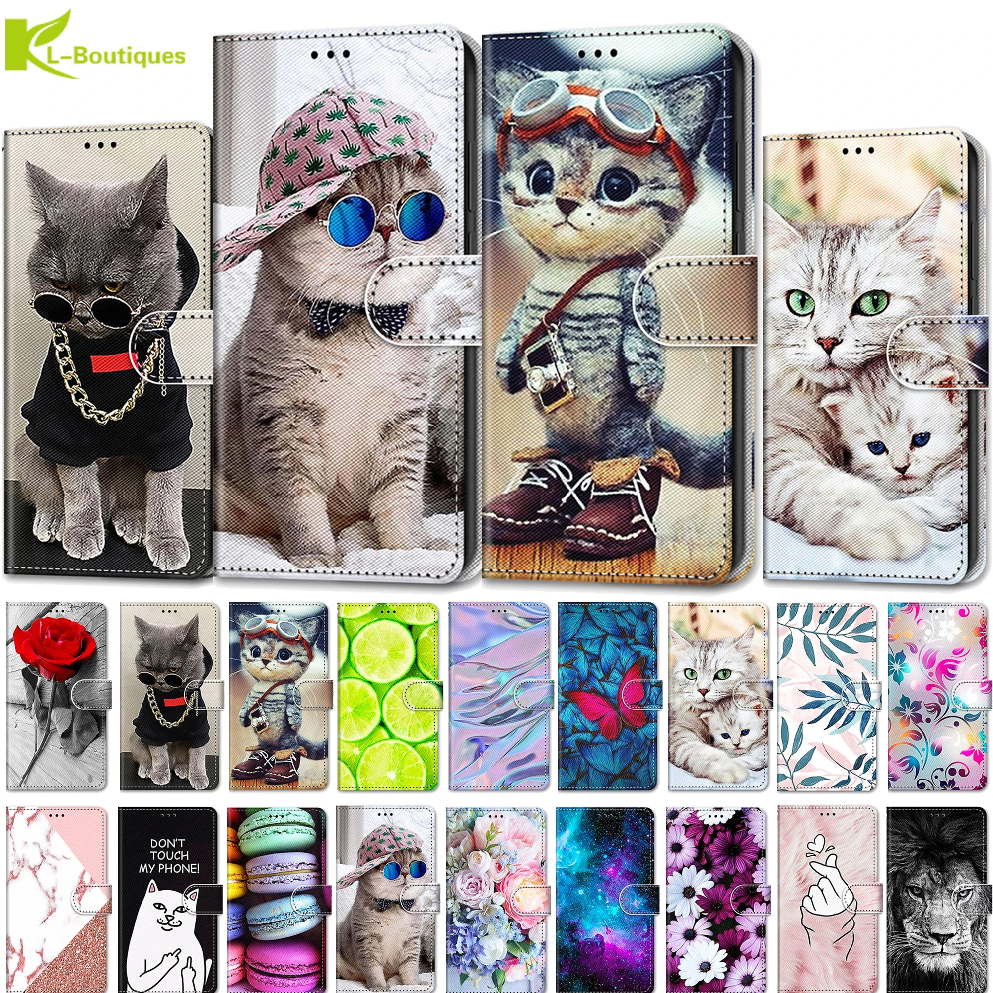 Кожаный чехол книжка для Huawei Honor 9A 9S 9X 9 10 Lite 8A 8S 10i 6C Pro V9 Play 8X 7X|Бамперы| |
