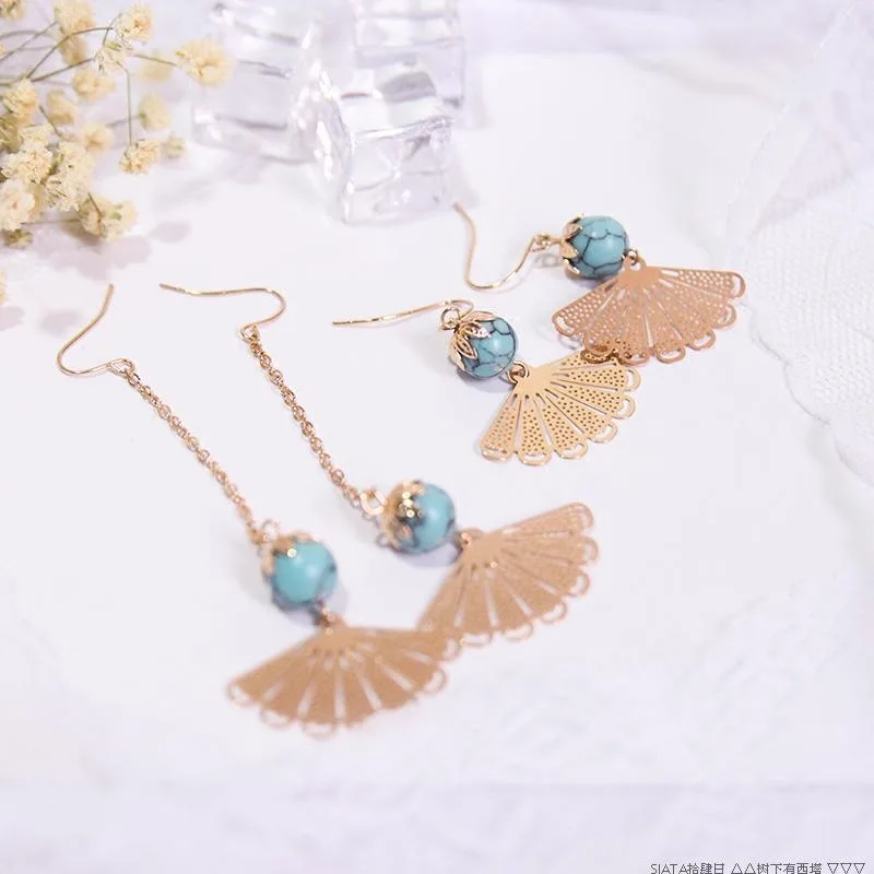 Taimi Style Bohemian National Earrings Temperament Yunnan Retro Long Tassel | Dangle