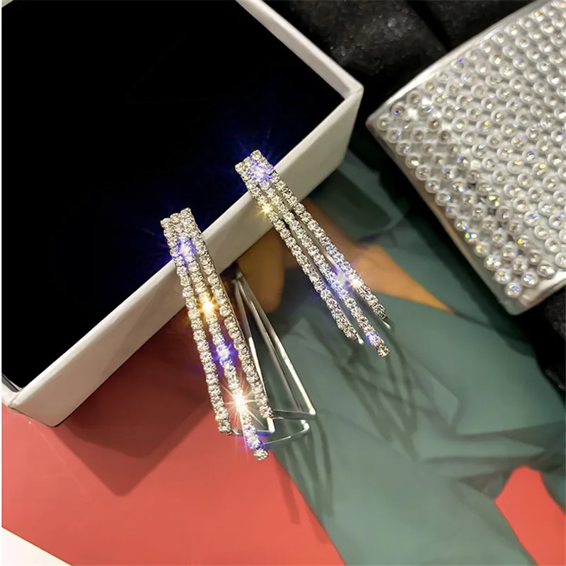 Многослойные серьги-кольца FYUAN геометрической формы для женщин женские серьги