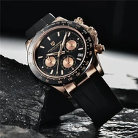 pagani design new men quartz watches top brand luxury gold watch japan vk63 movement sapphire glass men watch relogio masculino