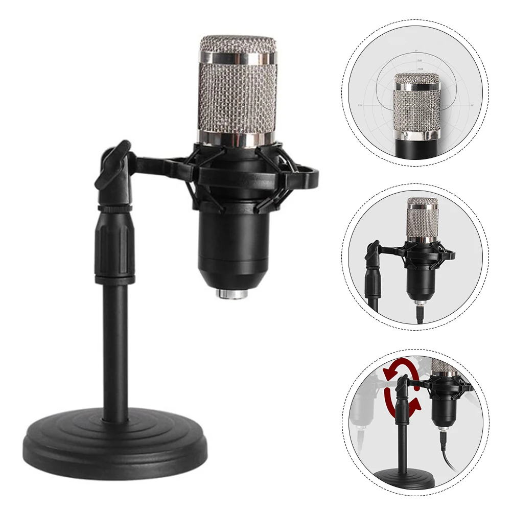

1PC Wired Microphone Computer Microphone USB Gaming Computer Microphone For Video Chat