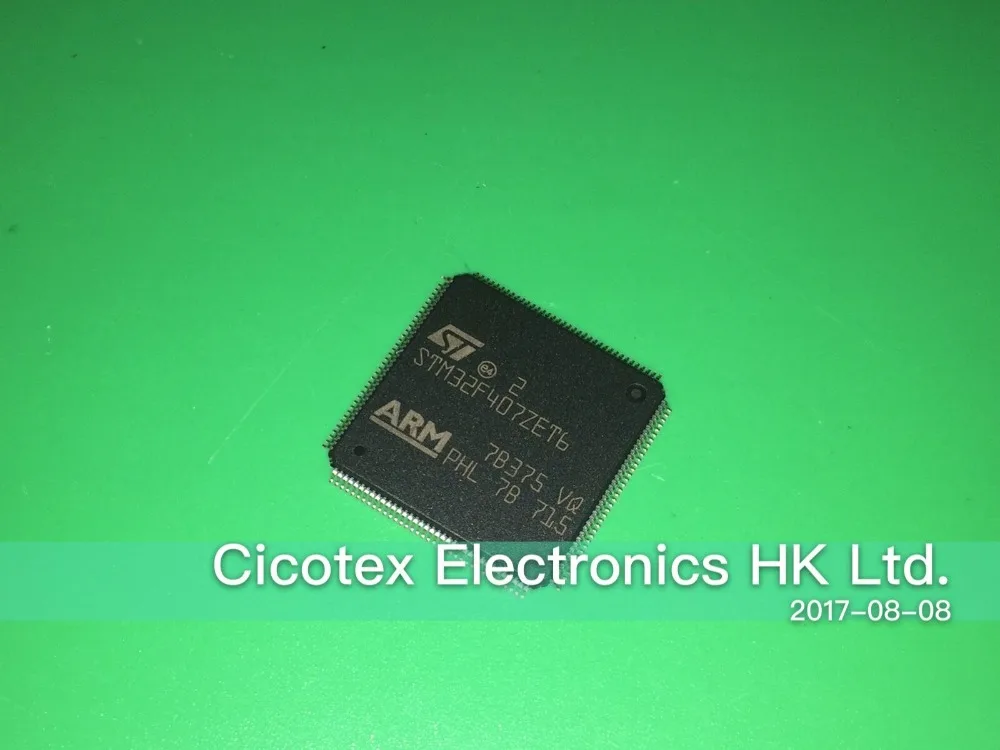 2 шт. STM32F407ZET6TR LQFP144 IC MCU 32BIT 512KB флэш-памяти 144 LQFP | Лампы и освещение