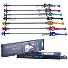 Велосипедная ступица SWTXO, быстросъемная Ступица колеса 49 г, передняя и задняя Болтовая ось, из титанового сплава, 1 пара