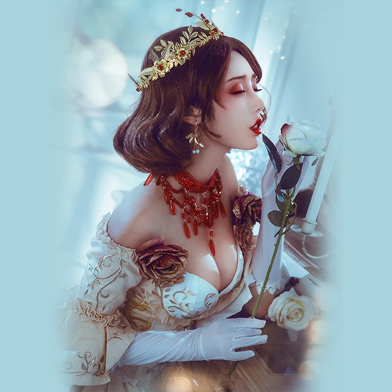 Custom Made Identity V Cosplay Costume Mary Bloody Queen Blood Feast Dress Cosply Clothing Women Skirt Suit