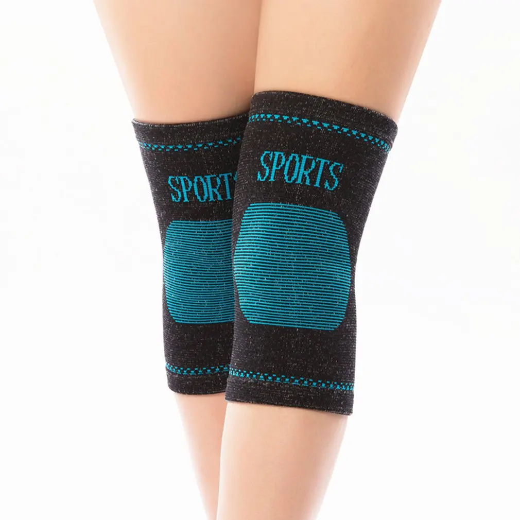 Эластичный наколенник для йоги коньков танцев дышащего бадминтона теплый