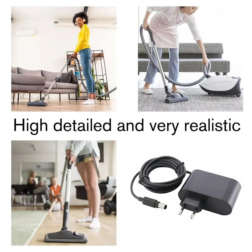 Charging Adapter for Vacuum Cleaner Dyson Power Supply Cord Charger For Portable US EU UK Plug | Электроника