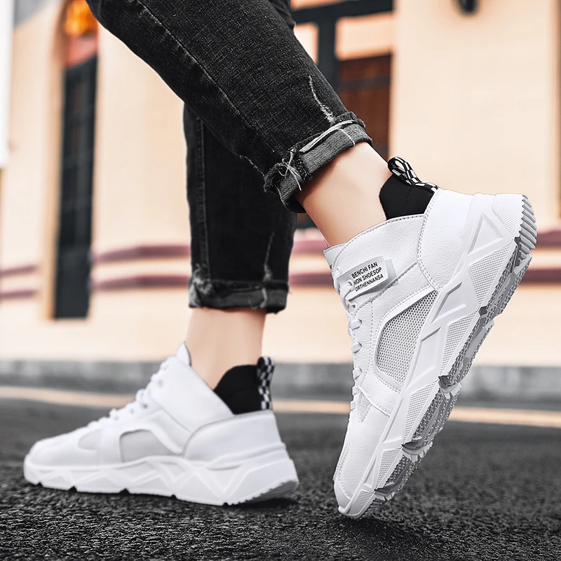 

Casual Men's Sneakers Zapatillas Deportivas Mujer Casual Informales Hombre Shoes Men Fashion Sneakers Leisure Man White